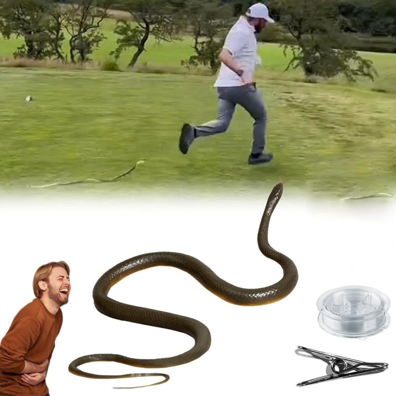 ของเล่นงูจำลองแบบคล้องเชือกสำห - Prank Toys บทวิจารณ์และราคา