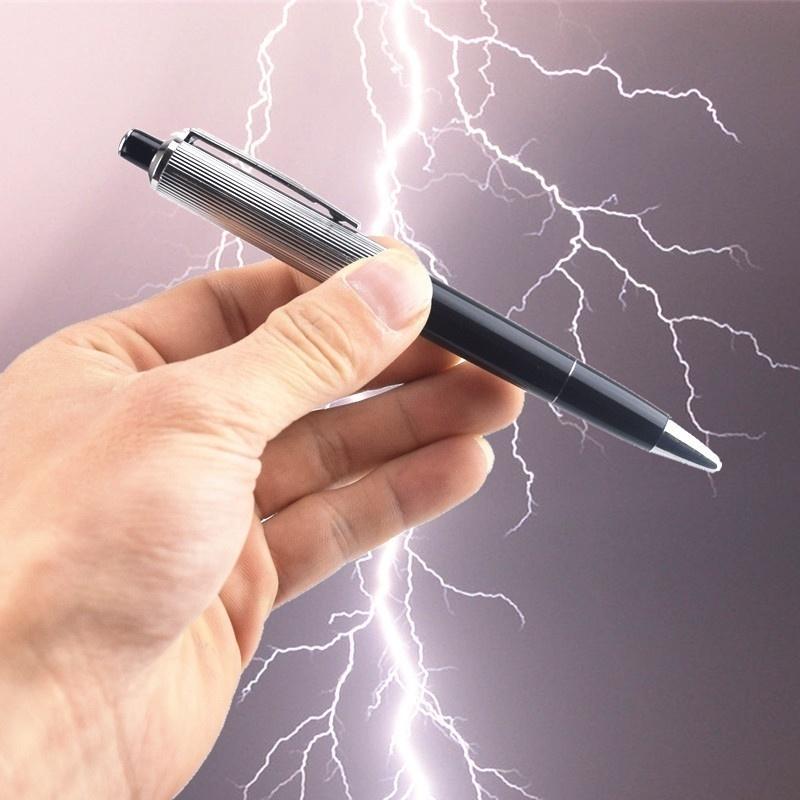 ปากกาลูกลื่นแฟนซีสร้างสรรค์ ขอ - Shock Pen Prank Toy บทวิจารณ์และราคา