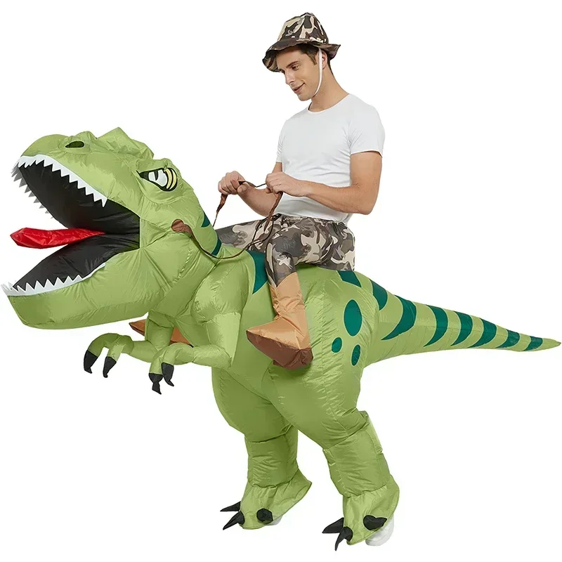 ขายใหม่ร้อนตลกผู้ใหญ่ Inflatab - Inflatable Dinosaur Costume Adult บทวิจารณ์และราคา