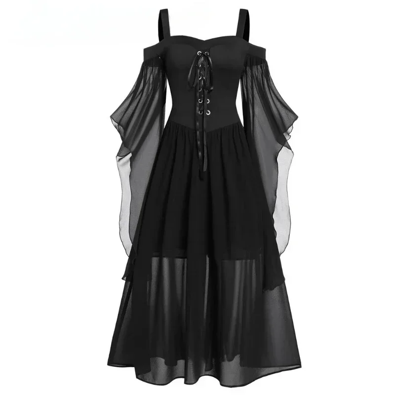 ใหม่ชุดแม่มดยุคกลางสําหรับผู้ห - Medieval Renaissance Dress Women บทวิจารณ์และราคา