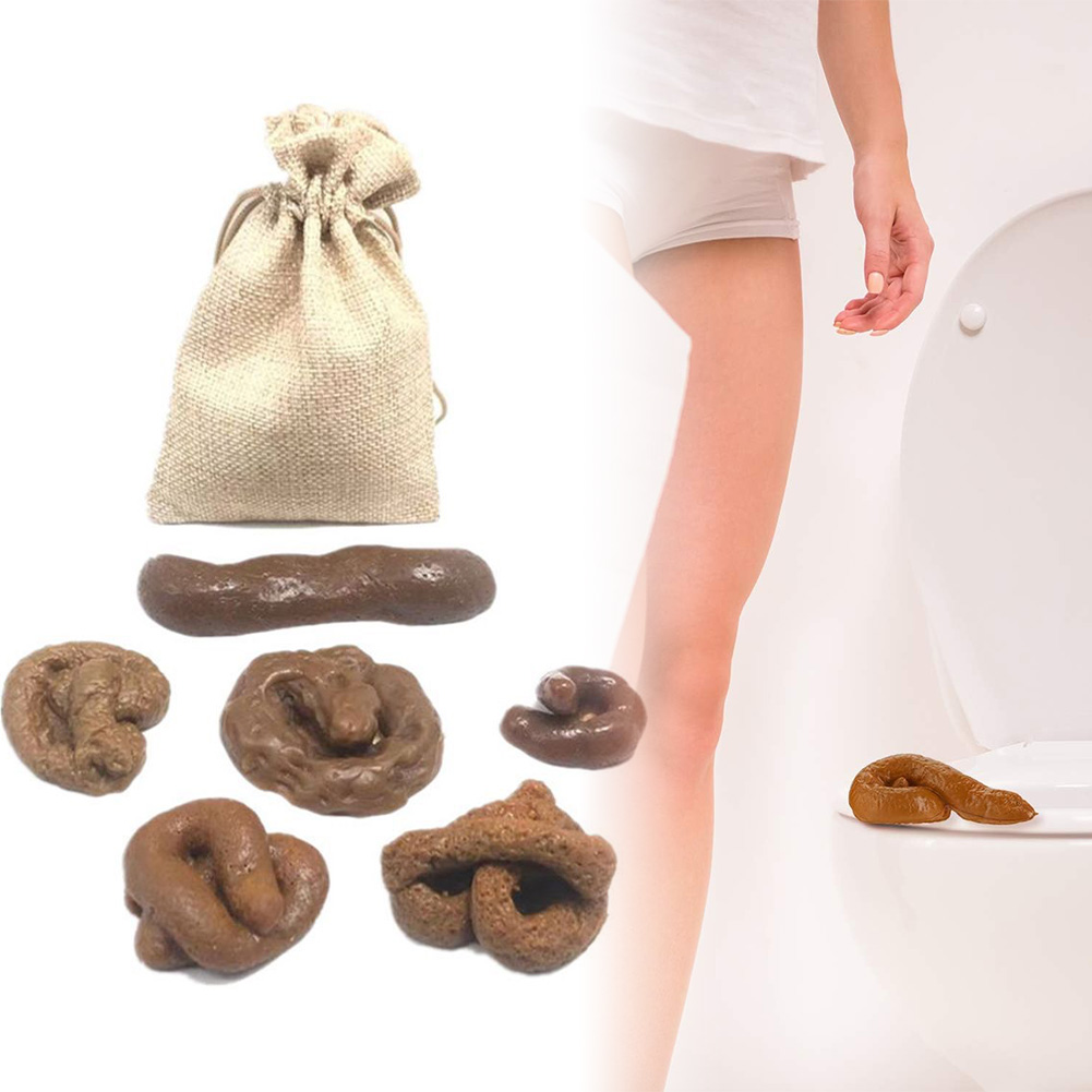 6 ชิ้น/เซ็ต Poop Prank ของเล่น - Fake Poop Gag Gift บทวิจารณ์และราคา