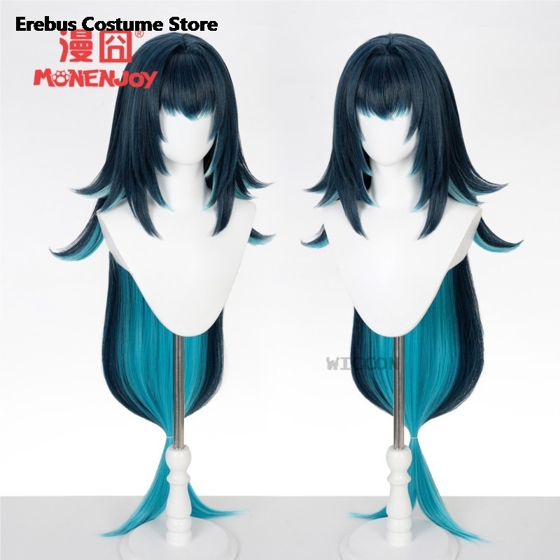 วิกคอสเพลย์ฮาโลวีน Genshin Imp - Anime Cosplay Wig Heat Resistant บทวิจารณ์และราคา