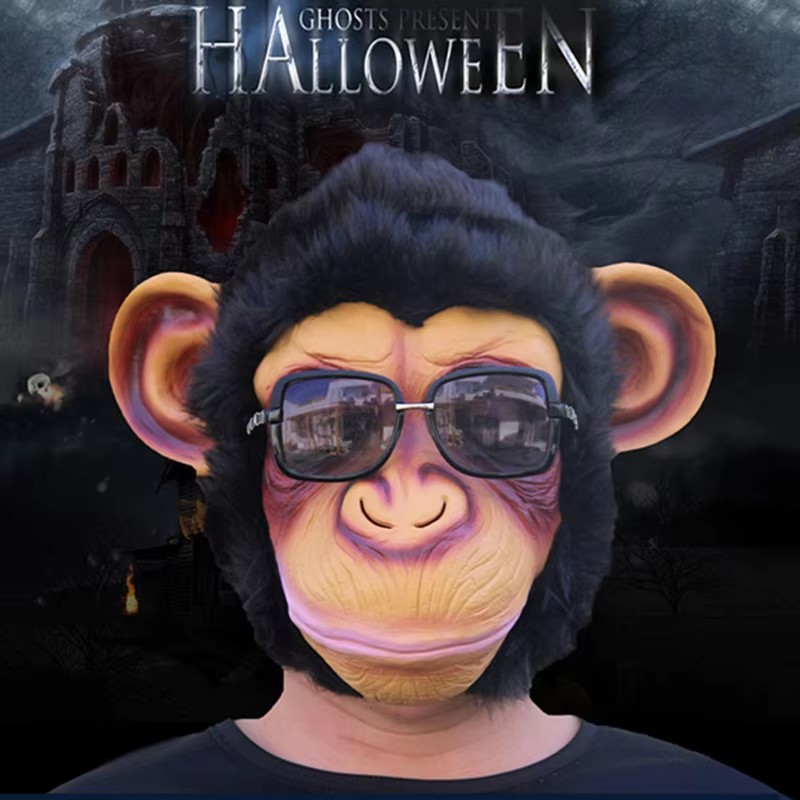 หน้ากากกอริลลาหูใหญ่น่ารัก หน้ - Led Purge Mask Halloween บทวิจารณ์และราคา