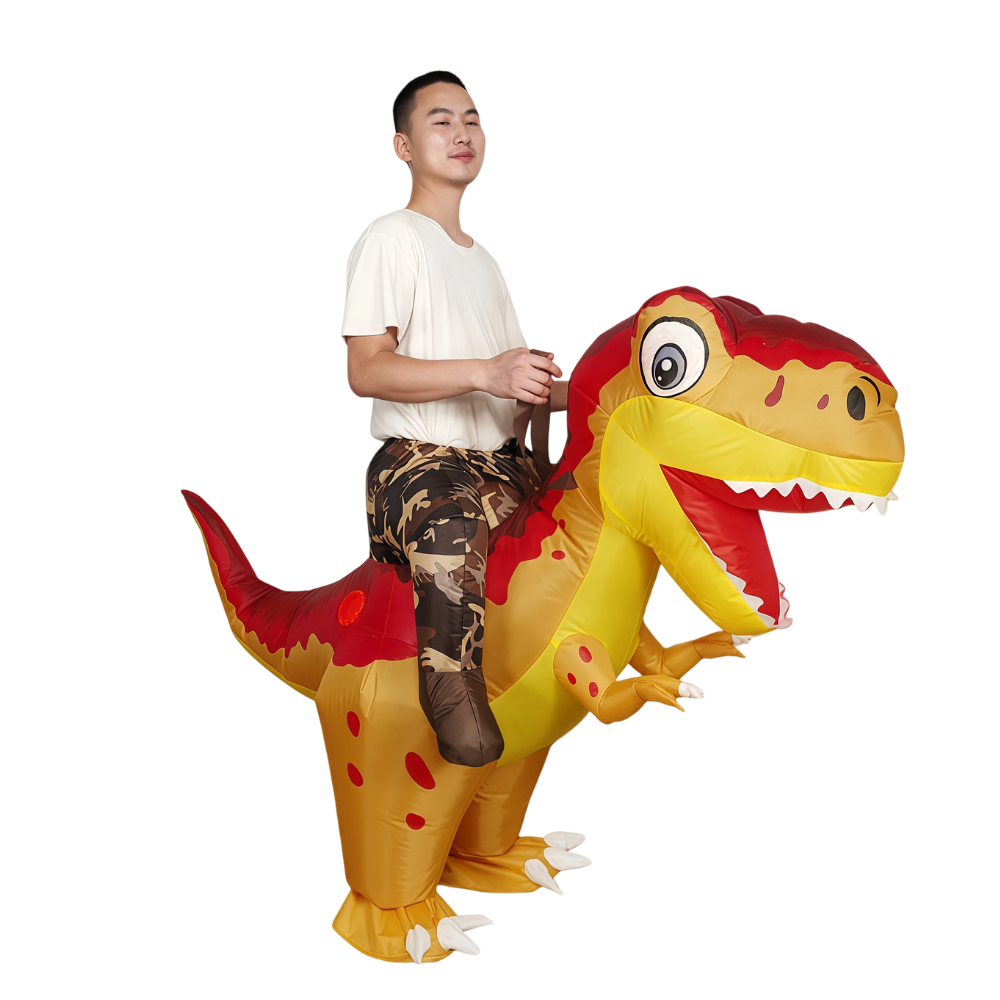 ชุดแฟนซีเป่าลมสำหรับผู้ใหญ่, ช - Inflatable Dinosaur Costume Adult บทวิจารณ์และราคา