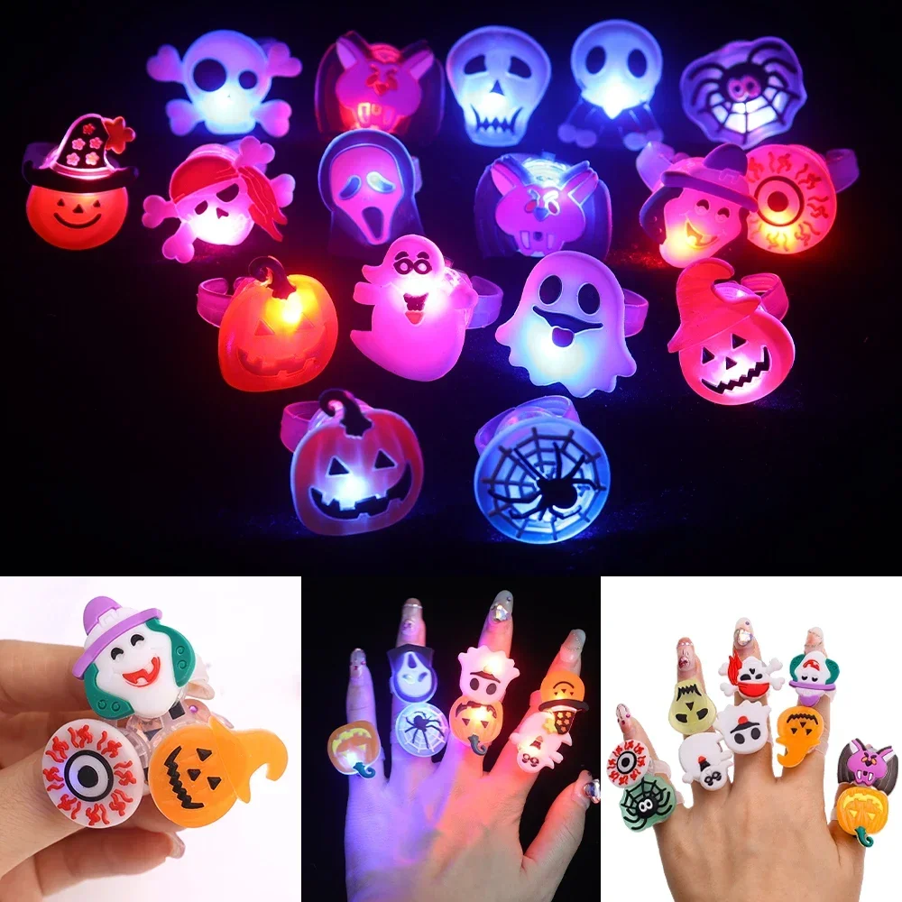 แหวนเรืองแสงสำหรับฮาโลวีนน่ารั - Glow In The Dark Party Glasses บทวิจารณ์และราคา