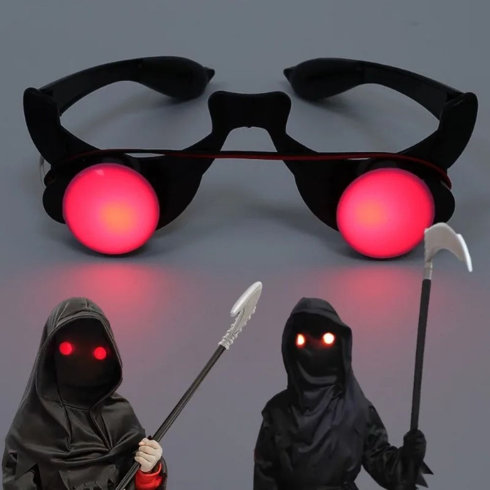 E9 แว่นตาฮาโลวีนสุดหลอน ดวงตาส - Glow In The Dark Party Glasses บทวิจารณ์และราคา