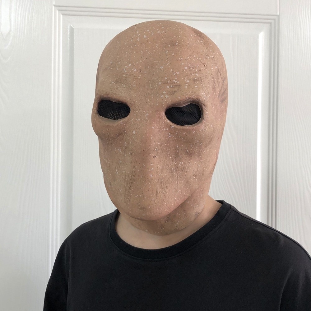 หน้ากากสลิมแมนฮาโลวีนแบบไม่มีห - Latex Alien Mask Realistic บทวิจารณ์และราคา