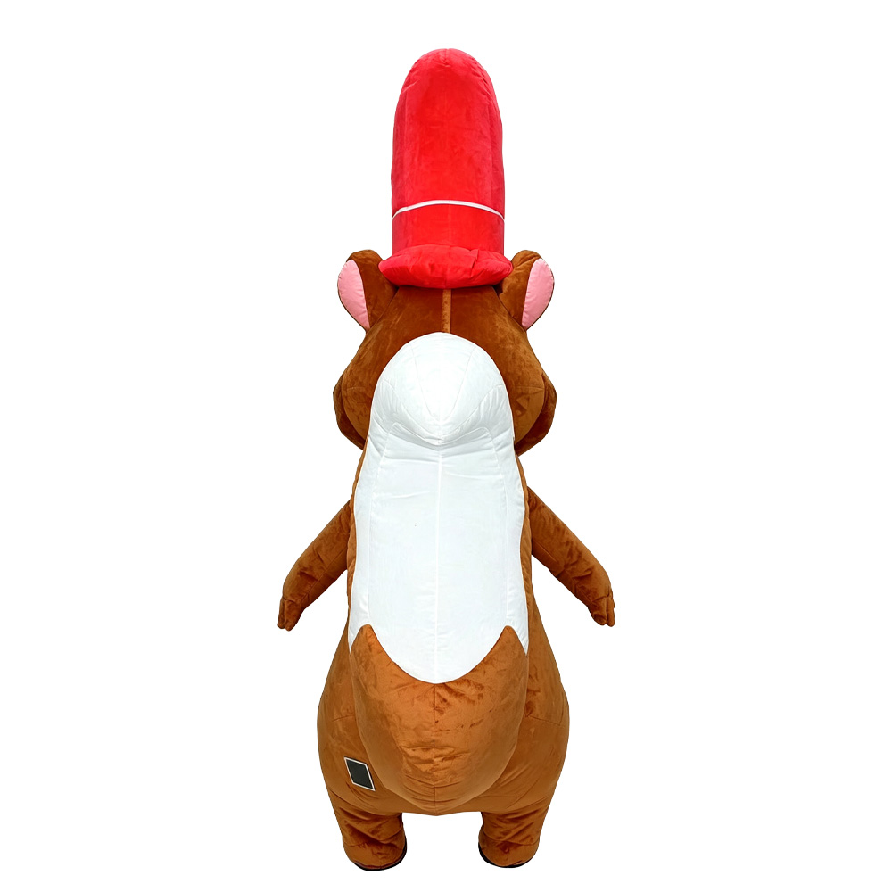 ชุดมาสคอตกระต่ายแดงแบบเป่าลม S - Costumes บทวิจารณ์และราคา