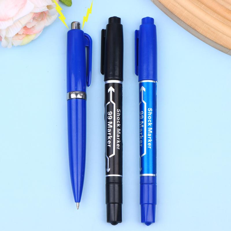 ปากกาช็อตไฟฟ้า/ของเล่นแกล้งขำข - Shock Pen Prank Toy บทวิจารณ์และราคา