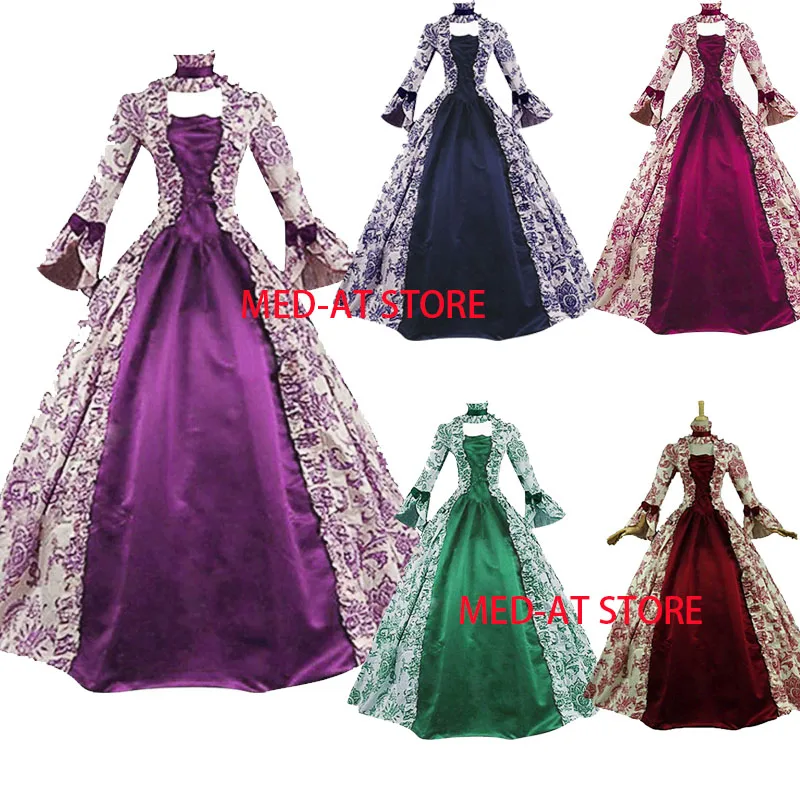 ชุดคอสเพลย์มารี อองตัวเนตต์ สำ - Medieval Renaissance Dress Women บทวิจารณ์และราคา