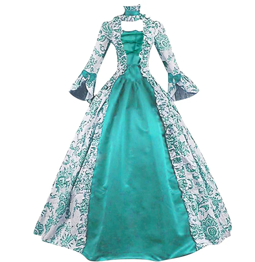 ชุดคอสเพลย์มารี อองตัวเนตต์ สำ - Medieval Renaissance Dress Women บทวิจารณ์และราคา