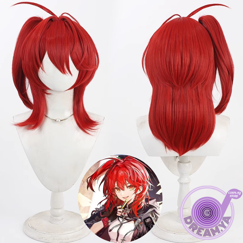 Exusiai ใหม่ Covenant คอสเพลย์ - Anime Cosplay Wig Heat Resistant บทวิจารณ์และราคา