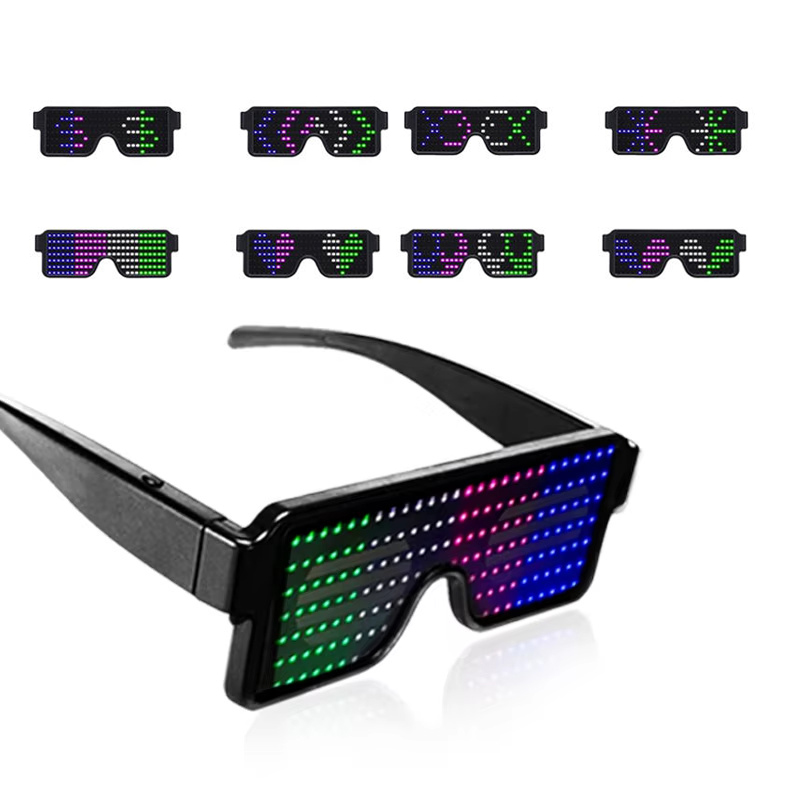 แว่นตา LED เรืองแสง แว่นตาปาร์ - Glow In The Dark Party Glasses บทวิจารณ์และราคา