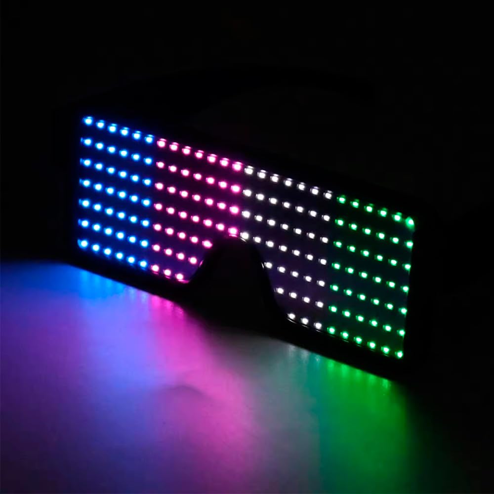 แว่นตา LED เรืองแสง แว่นตาปาร์ - Glow In The Dark Party Glasses บทวิจารณ์และราคา