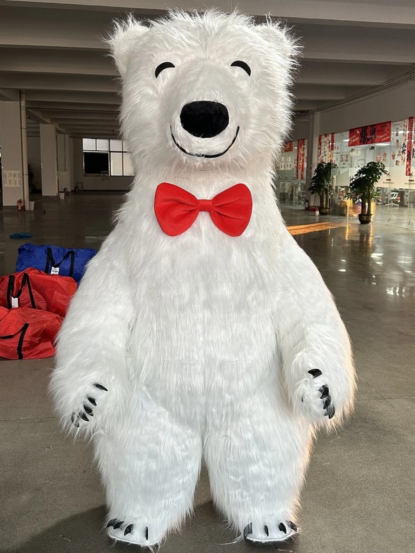 ชุดมาสคอตหมีขั้วโลกสีขาวขนาดให - Costumes บทวิจารณ์และราคา