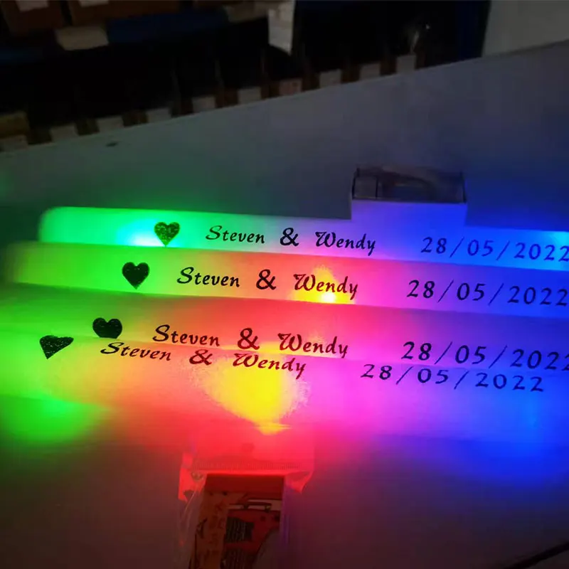 แท่งไฟ LED แบบกำหนดเอง แท่งโฟม - Flashing Led Foam Sticks Party บทวิจารณ์และราคา