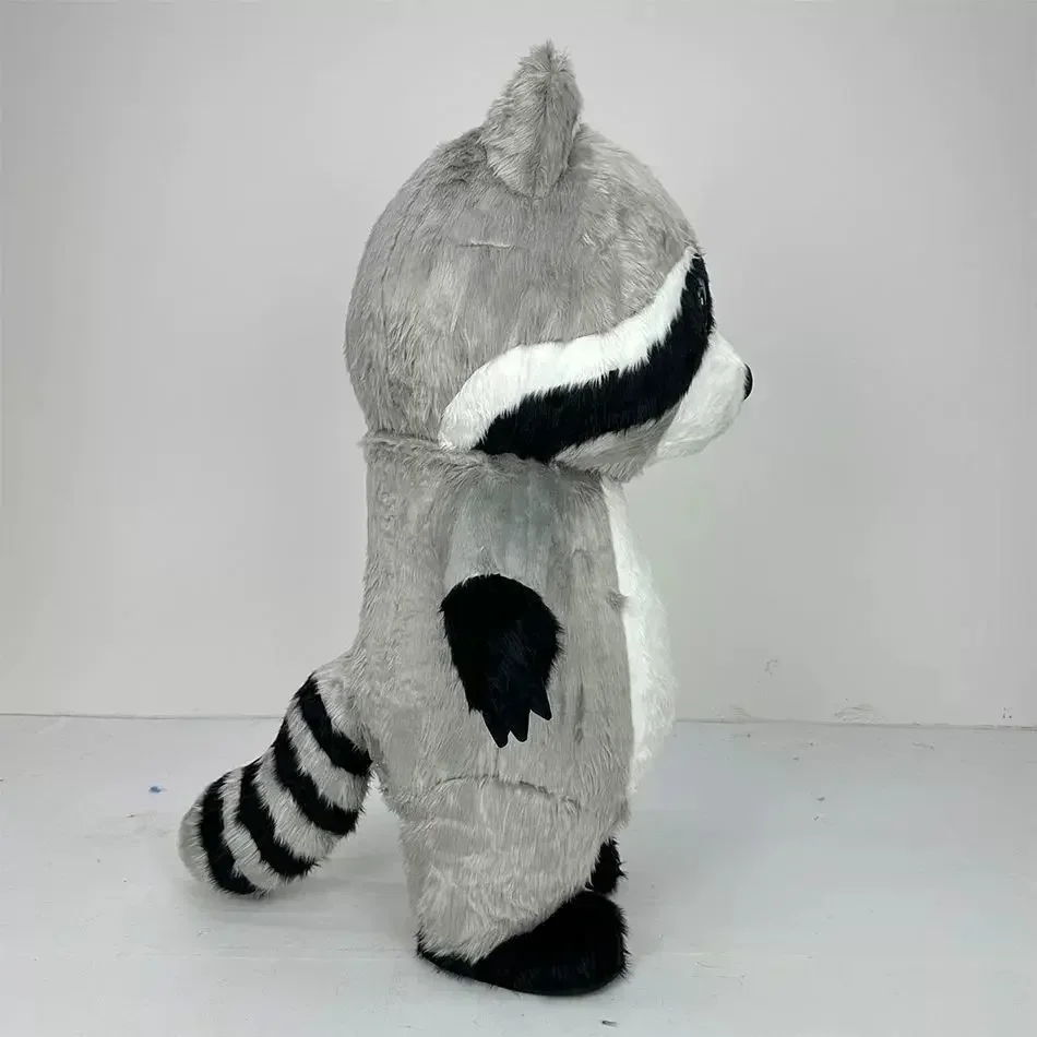 ชุดมาสคอตแรคคูนเป่าลมผ้ากำมะหย - Costumes บทวิจารณ์และราคา